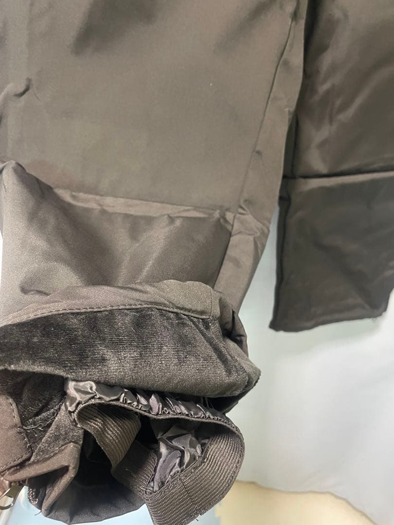 ブラック スノーボード 上下セット メンズ　防水防風