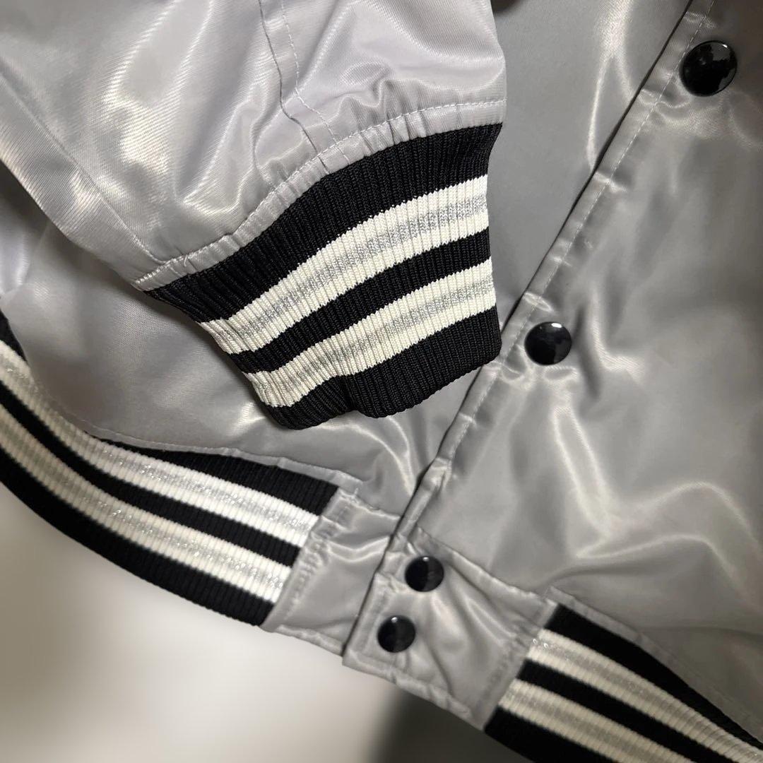 NFLチームアパレル　レイダーススタジャン　Ｌサイズ　RAIDERS