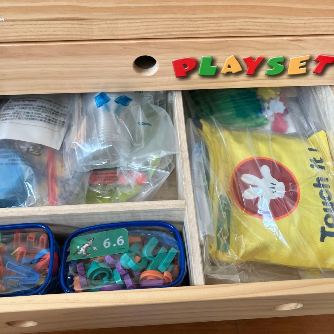 ディズニー英語システム　レッツプレイセット　LET’SPLAY! お道具箱