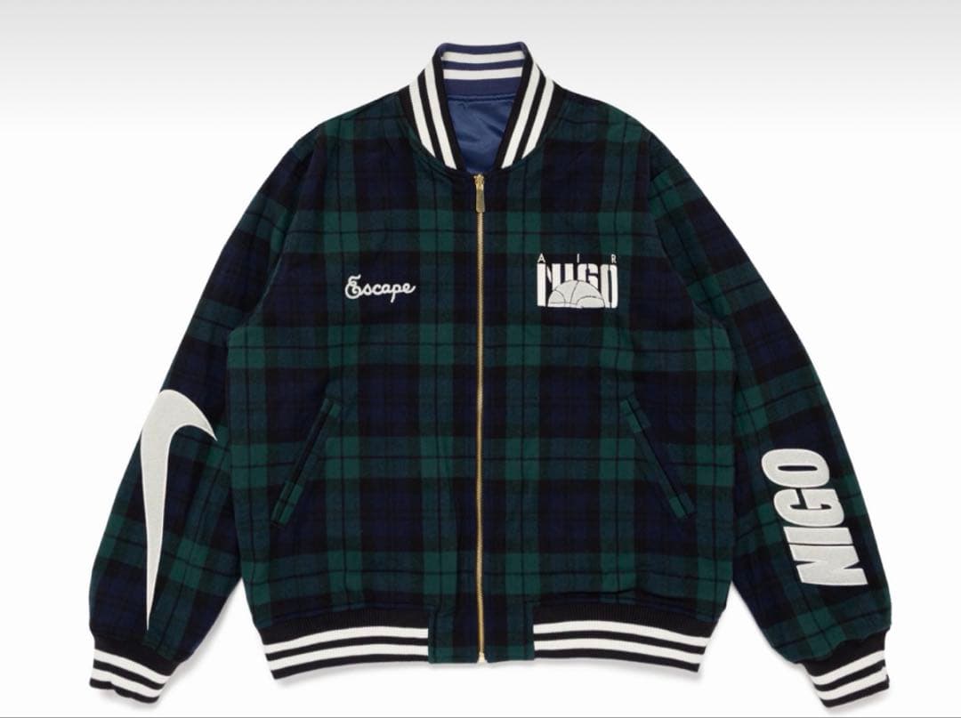 Nike x NIGO M NRG Nigo Coach Jacket ネイビー