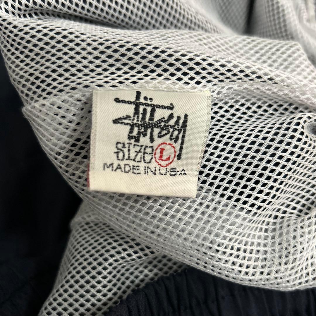 old stussy 90s前期 白タグ ナイロンパンツ