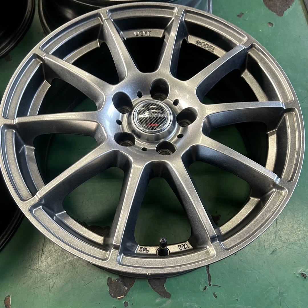 中古アルミ17X7.0　シュナイダー　カローラクロス、アルファード等5穴車用