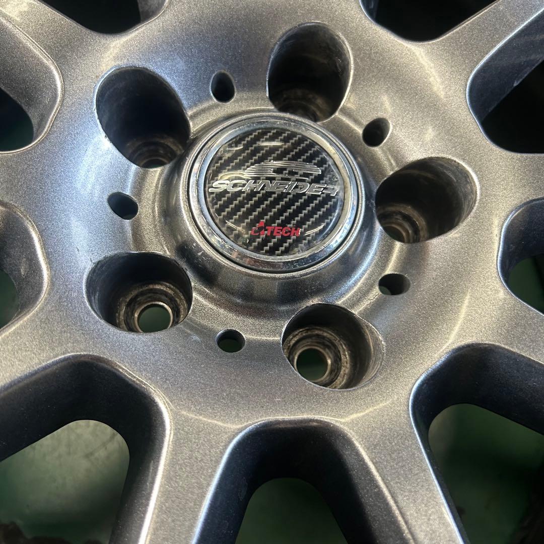 中古アルミ17X7.0　シュナイダー　カローラクロス、アルファード等5穴車用