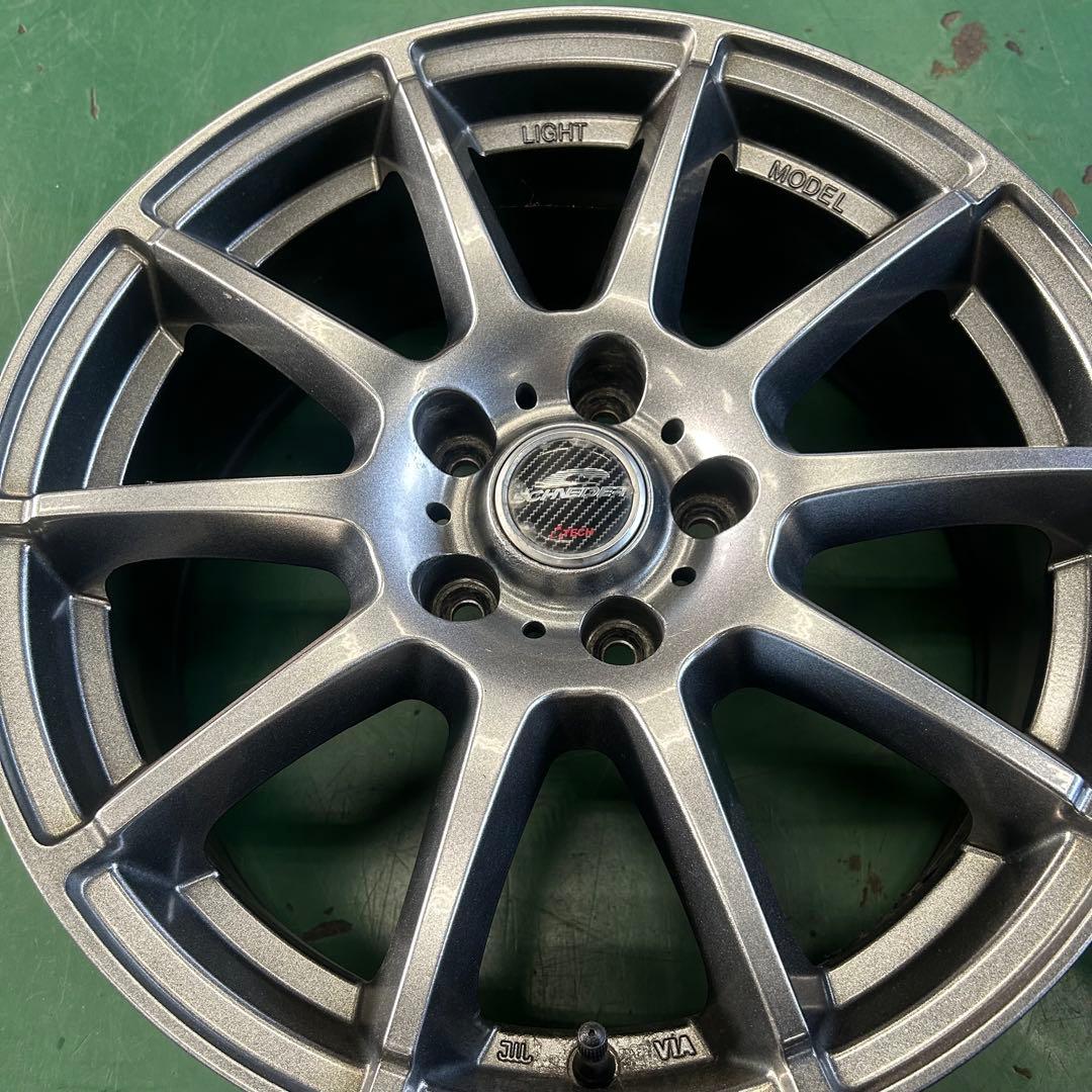 中古アルミ17X7.0　シュナイダー　カローラクロス、アルファード等5穴車用