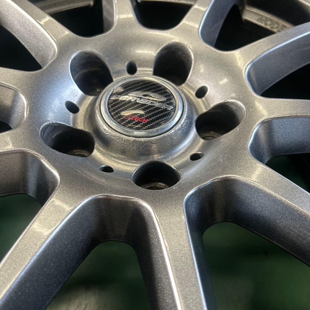 中古アルミ17X7.0　シュナイダー　カローラクロス、アルファード等5穴車用