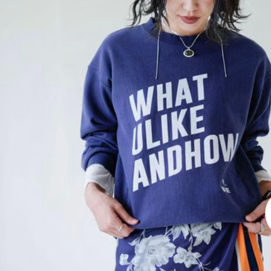 再値下げ⭐︎【新品未使用】JEANASIS《el x ONE》ロゴスウェット