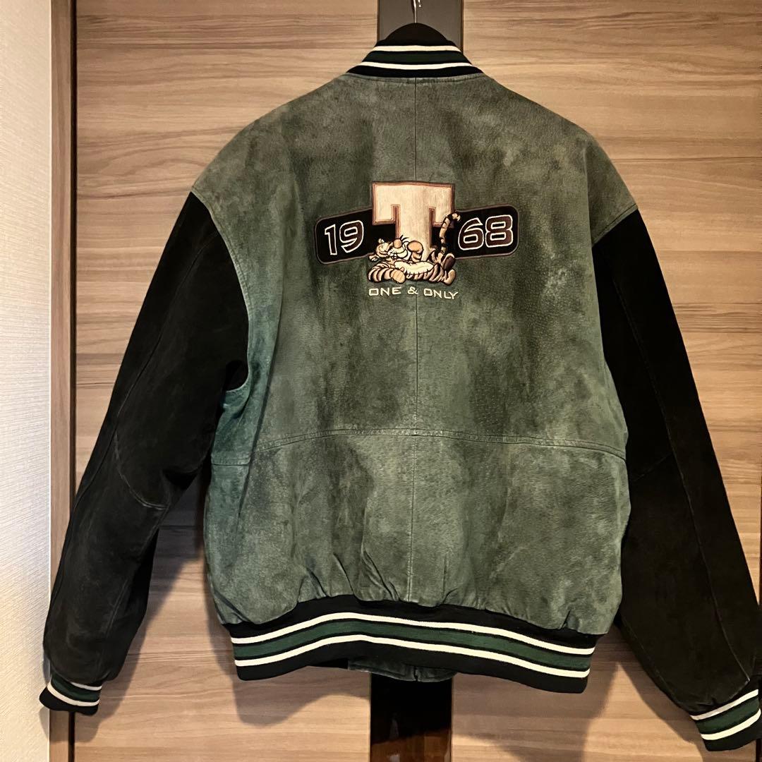 【90’s】Desney Store Tigger Varsity Jacket