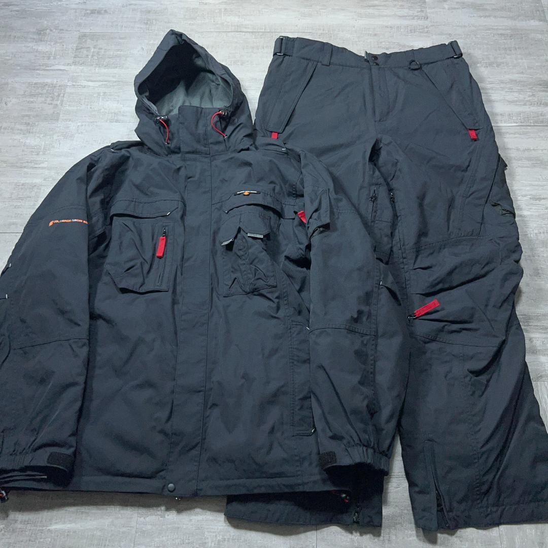 お買い得★ 大きいサイズ CSB スキーウェア メンズ XL-XXL相当 黒