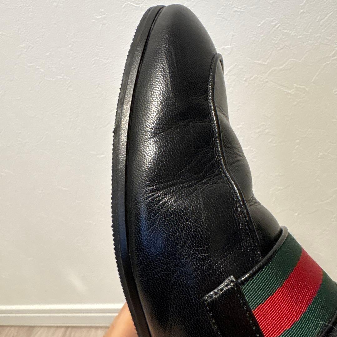 GUCCI プリンスタウン 【vibramソール補強済み】