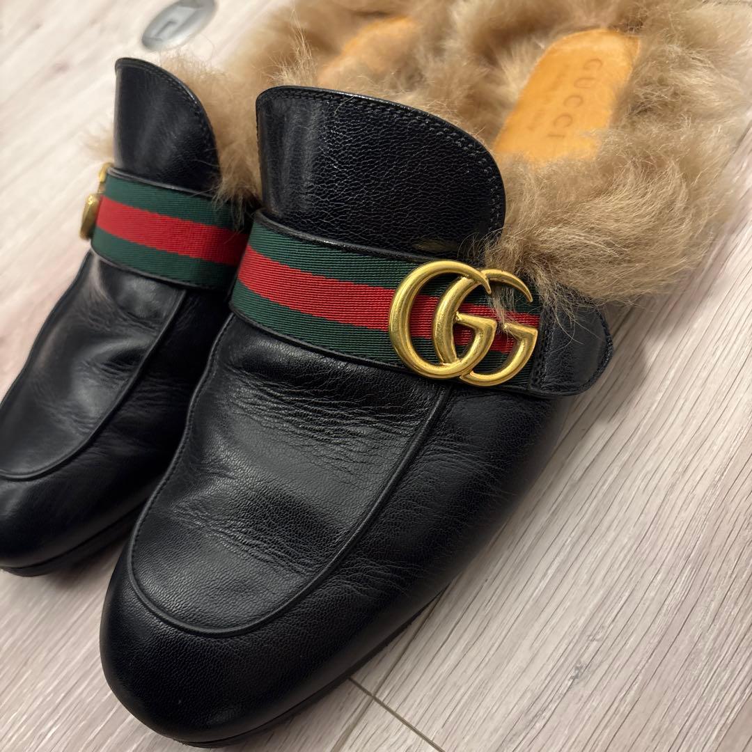 GUCCI プリンスタウン 【vibramソール補強済み】