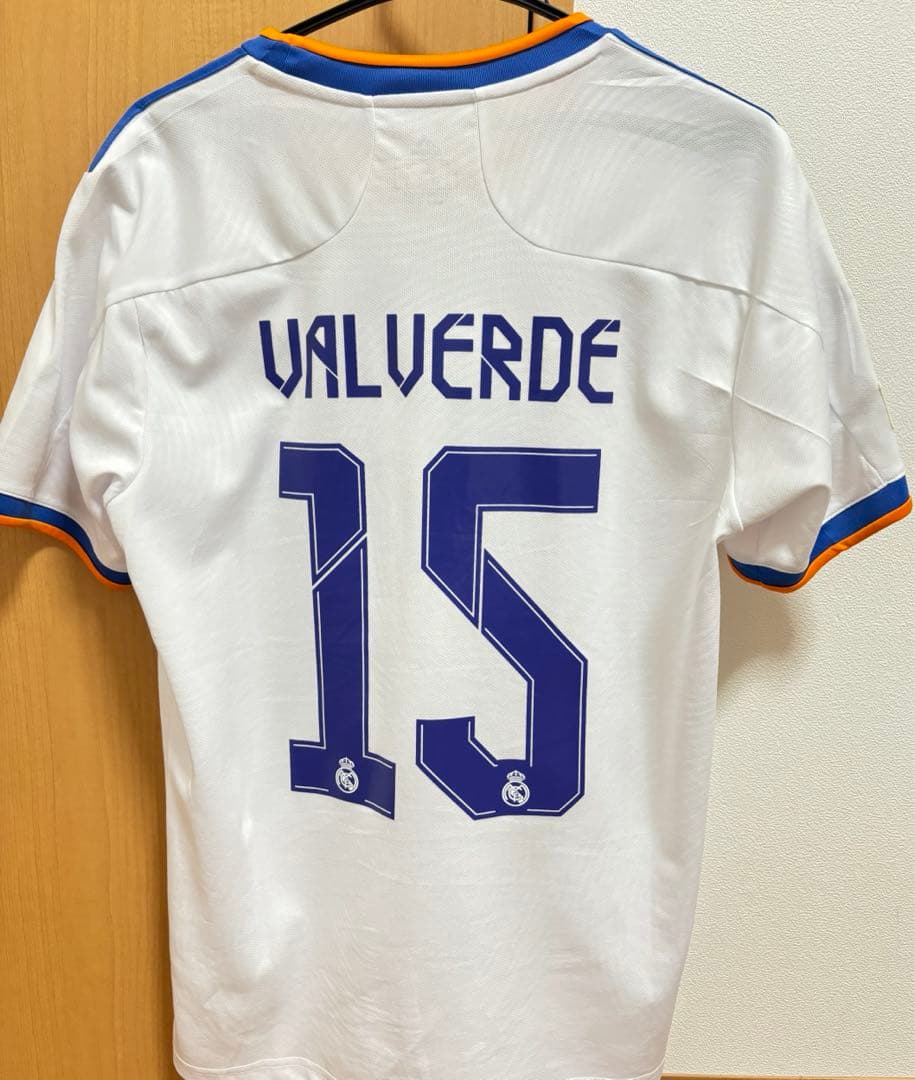 レアル・マドリード　21-22 バルベルデ　ユニフォーム　CL