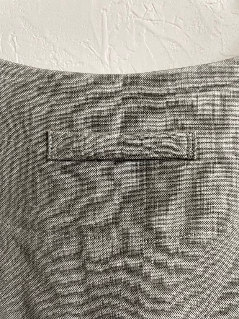 新品未使用　ミナペルホネン　エプロン ジャンパースカート　ベスト　リネン