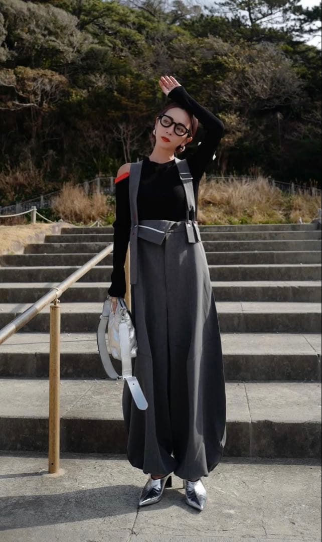 OMMO IRREGULAR PATTERN AIO ブラック　オールインワン