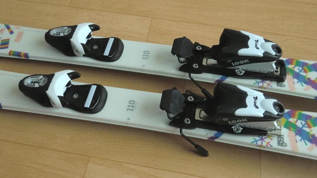 ■■送料無料■SWALLOW■子供用スキー4点セット■板110/靴21.5■■