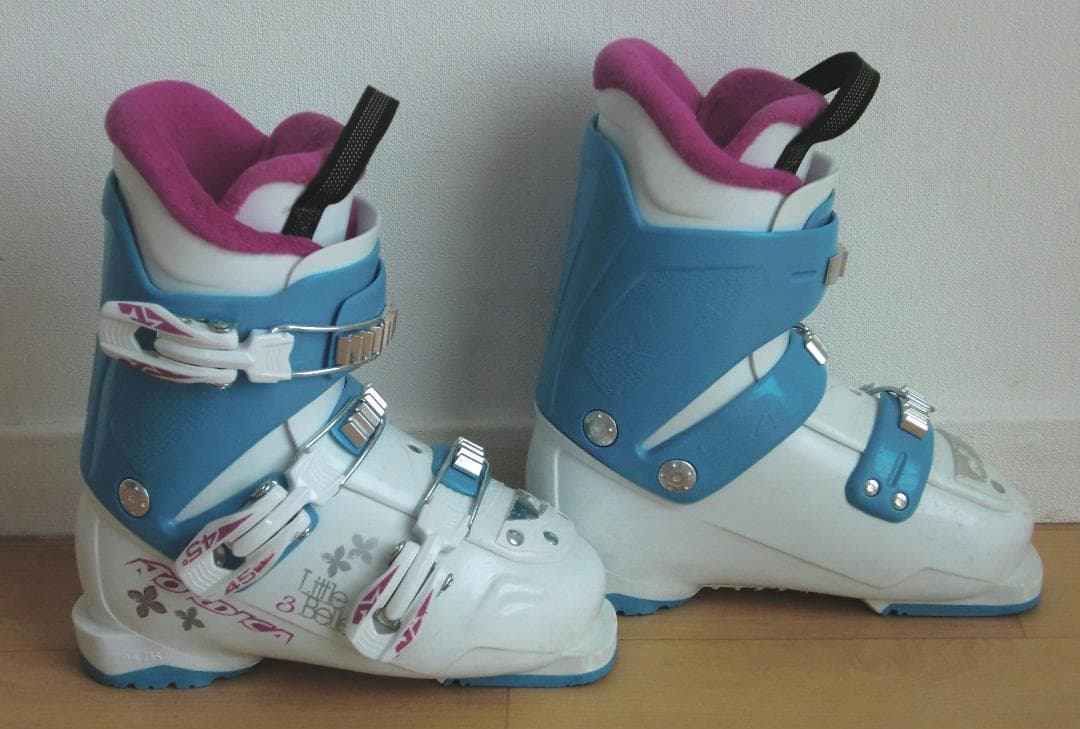 ■■送料無料■SWALLOW■子供用スキー4点セット■板110/靴21.5■■