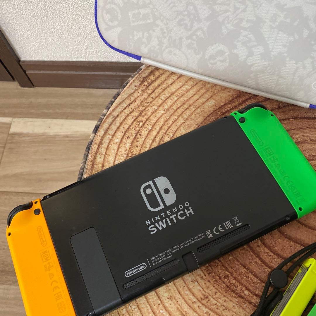 Nintendo Switch ニンテンドースイッチ本体　GRN/YEL 箱無し