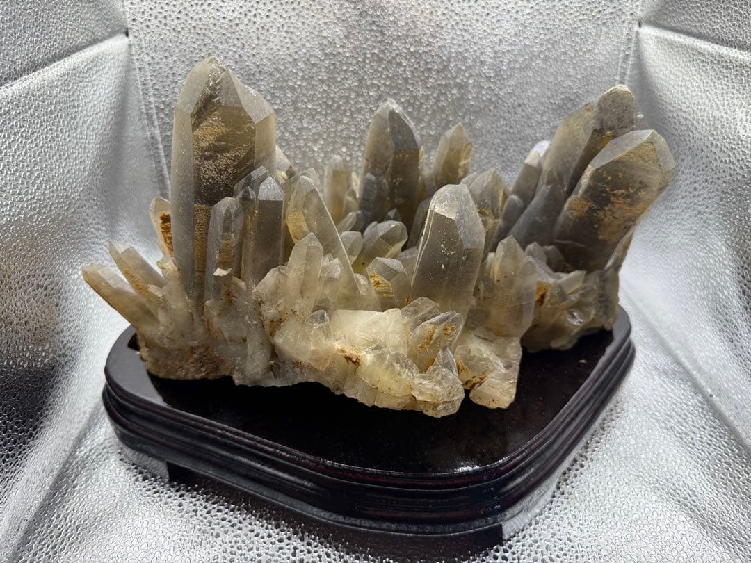 モリオンクラスター超巨大！（天然石）6キロ!!