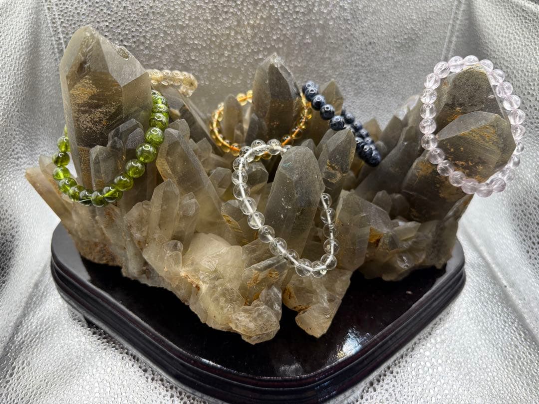 モリオンクラスター超巨大！（天然石）6キロ!!