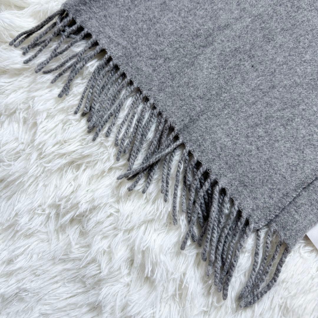 ピンクタグ✨美品✨ Acne Studios ウールマフラー グレー ストール