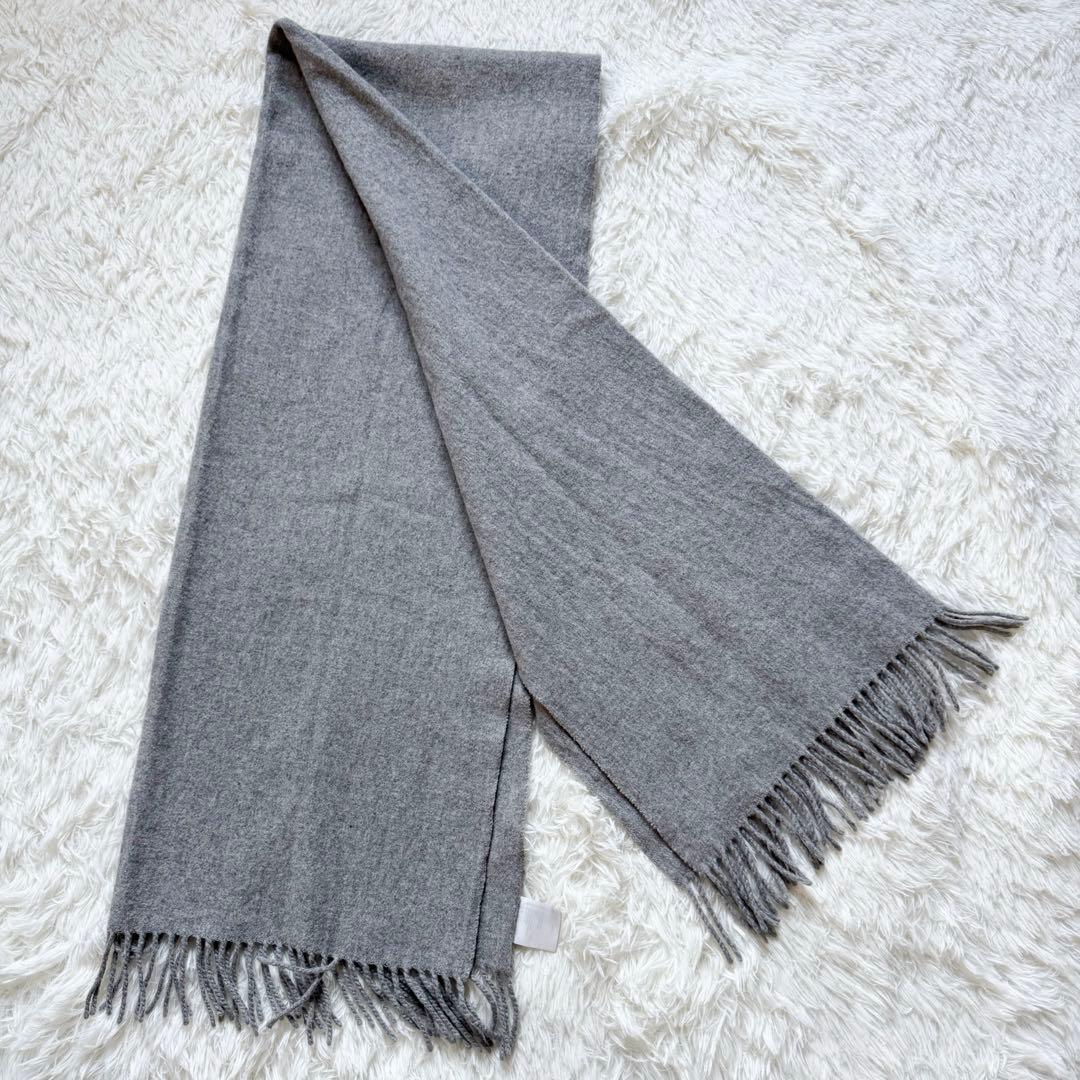 ピンクタグ✨美品✨ Acne Studios ウールマフラー グレー ストール