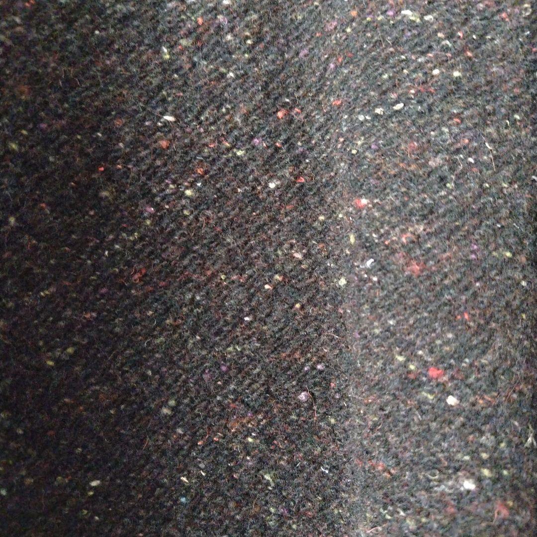 美品、ヨーガンレール　ネップツイードの軽くて暖かいコート2022 ブラウン