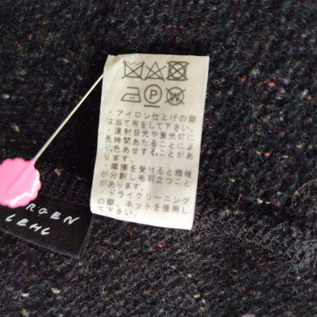 美品、ヨーガンレール　ネップツイードの軽くて暖かいコート2022 ブラウン