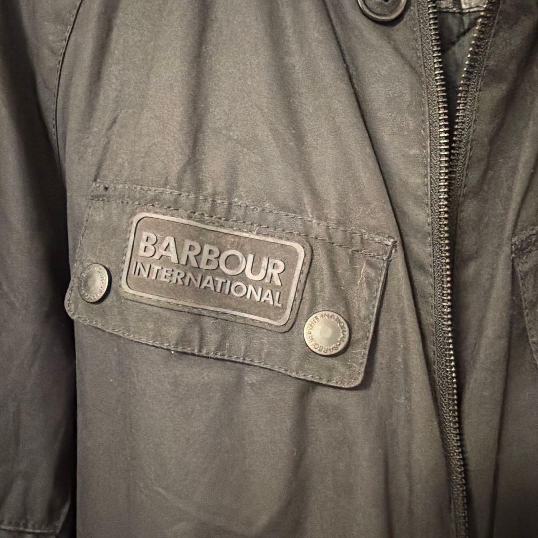 Barbour international ブラック MA-1 中綿