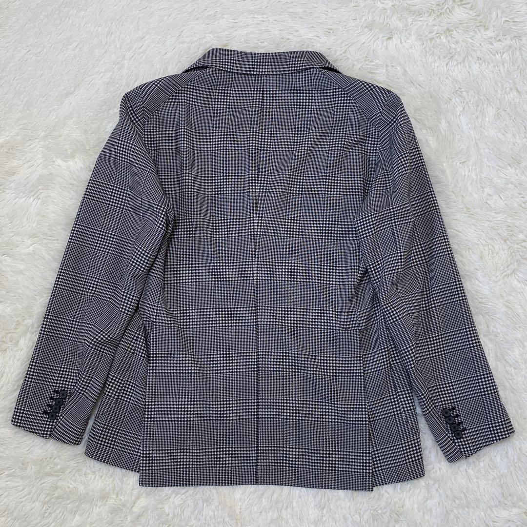 ✨極美品✨ TAGLIATORE ウール チェック ダブル カジュアル 50