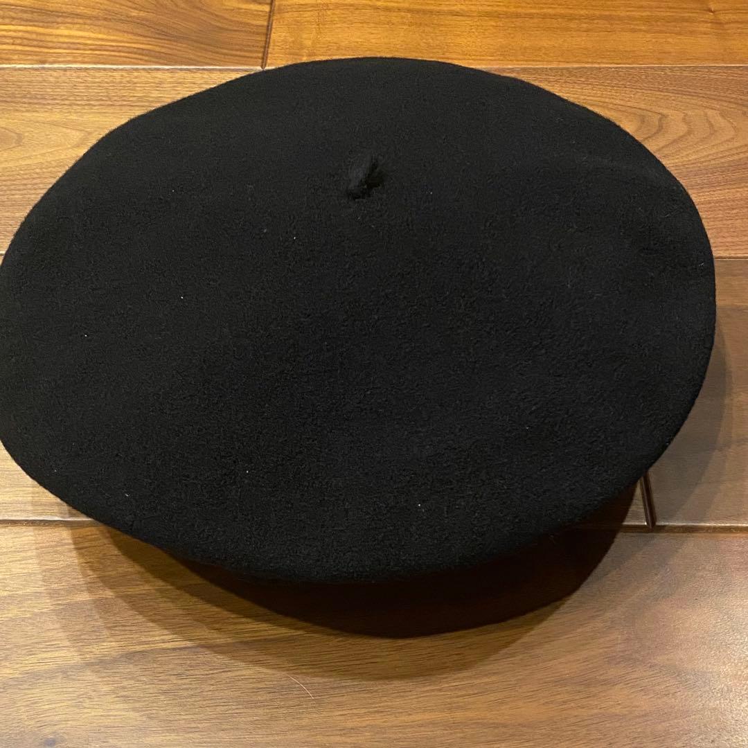 未使用 LAULHERE ローレル ベレー帽 フランス製 箱無しカンパン 110