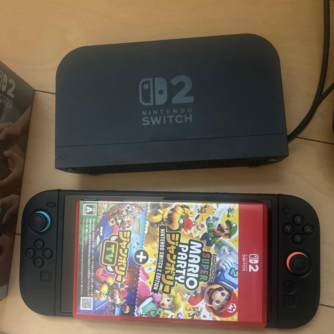 Switch2本体 マリオパーティソフト付き