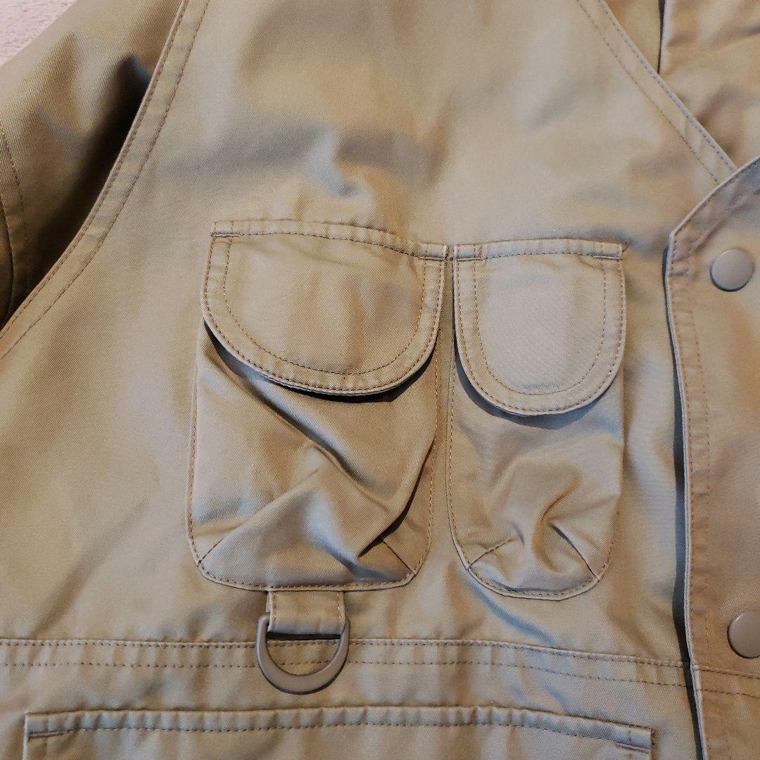 ビームス＋Columbia フィッシングジャケット 　S カーキ