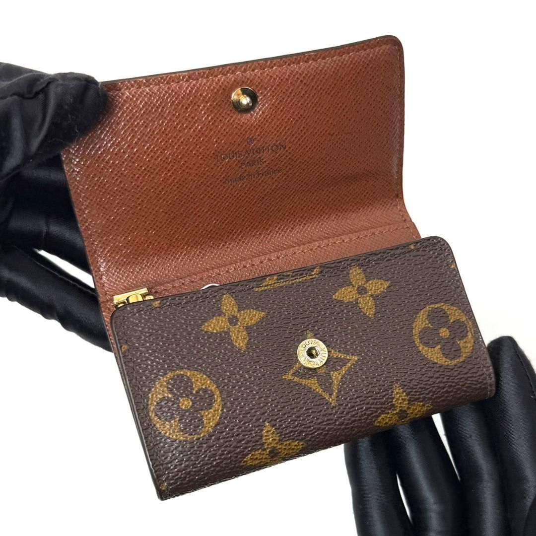 美品 ルイヴィトン モノグラム ミュルティクレ6 キーケース key 鍵 6連