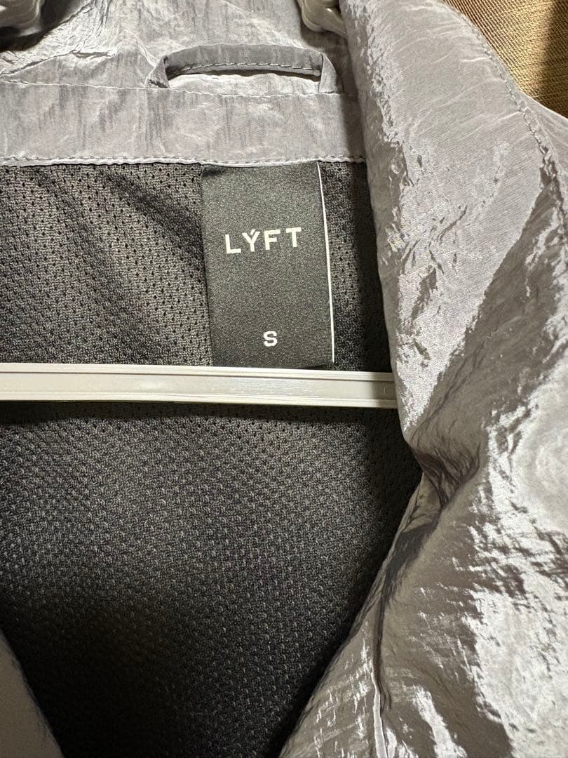 LYFT ジャケット Sサイズ グレー/バーガンディ