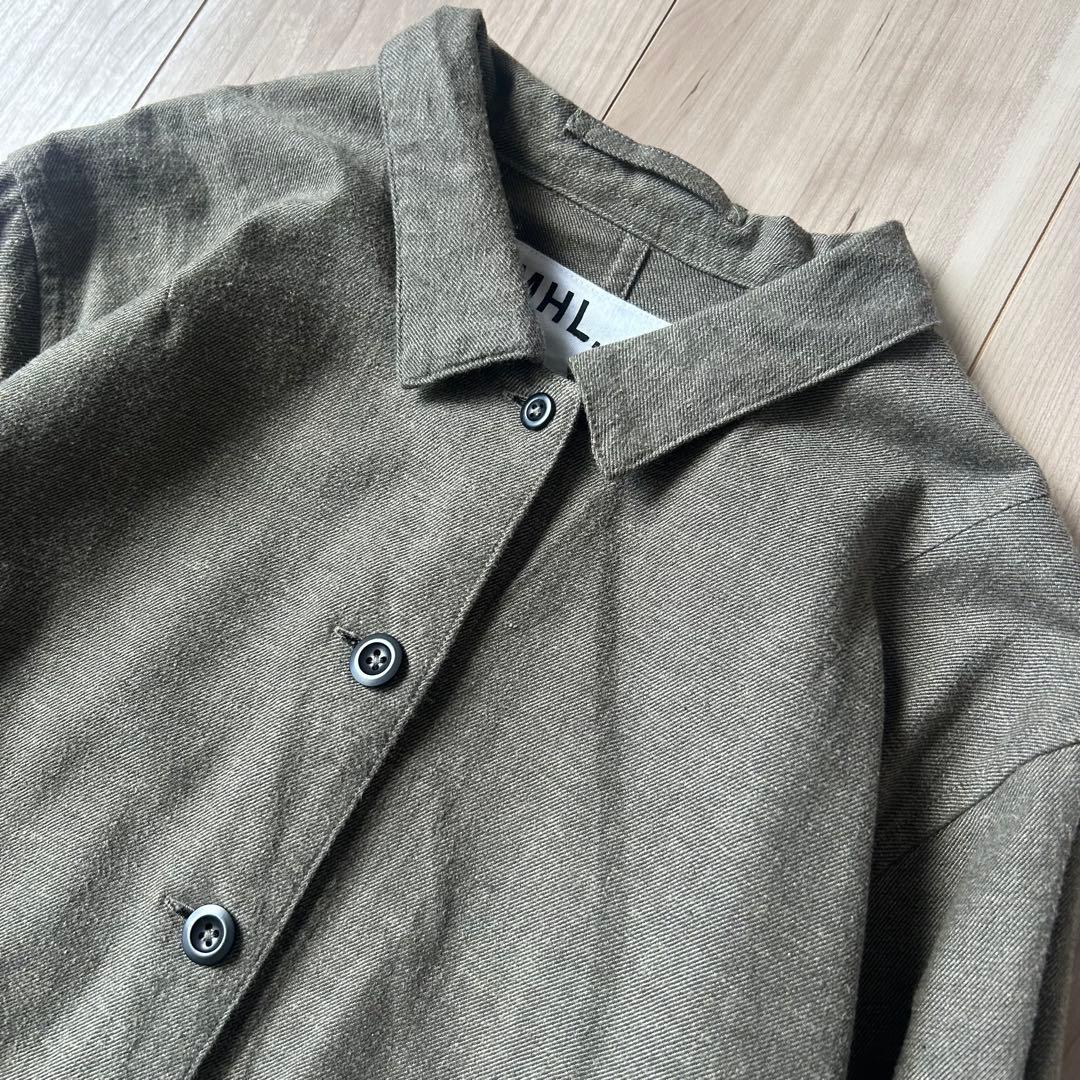 MHL. シャツワンピース COLOURED COTTON TWILL 2