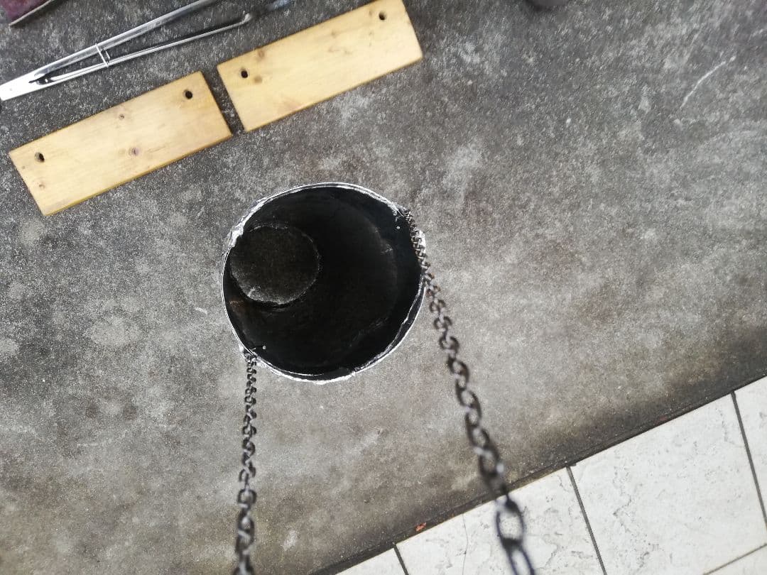 笑's(SHO'S)の薪ストーブ(焚き火の箱)