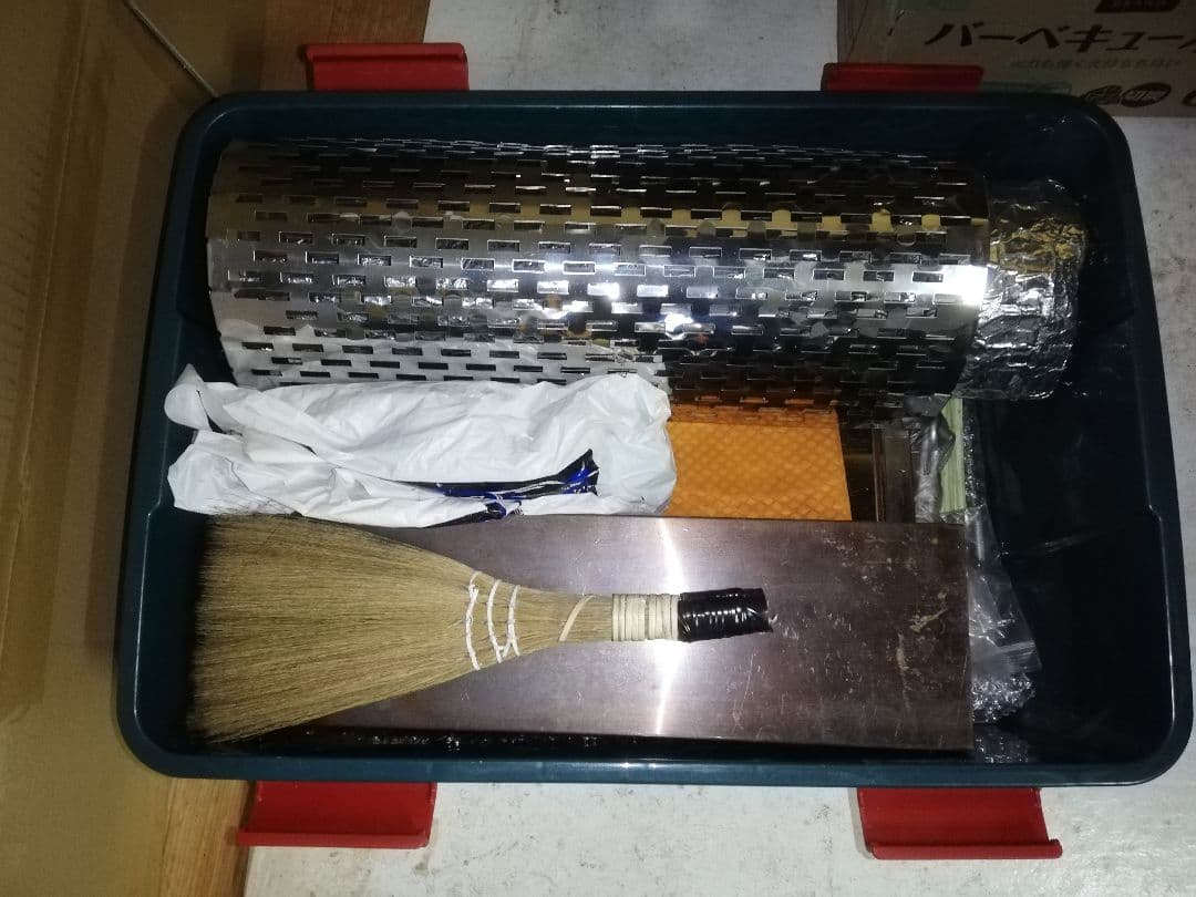 笑's(SHO'S)の薪ストーブ(焚き火の箱)