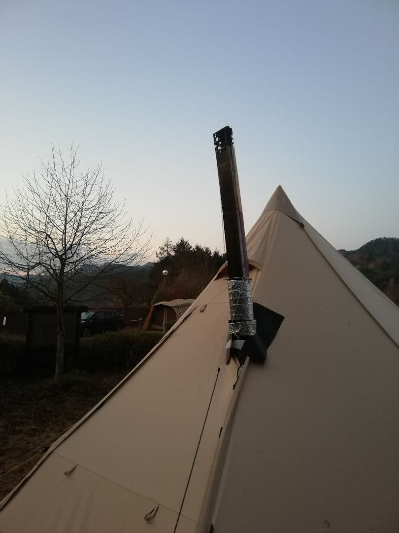 笑's(SHO'S)の薪ストーブ(焚き火の箱)