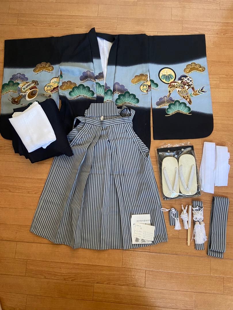 七五三　袴　着物フルセット　5歳　男の子