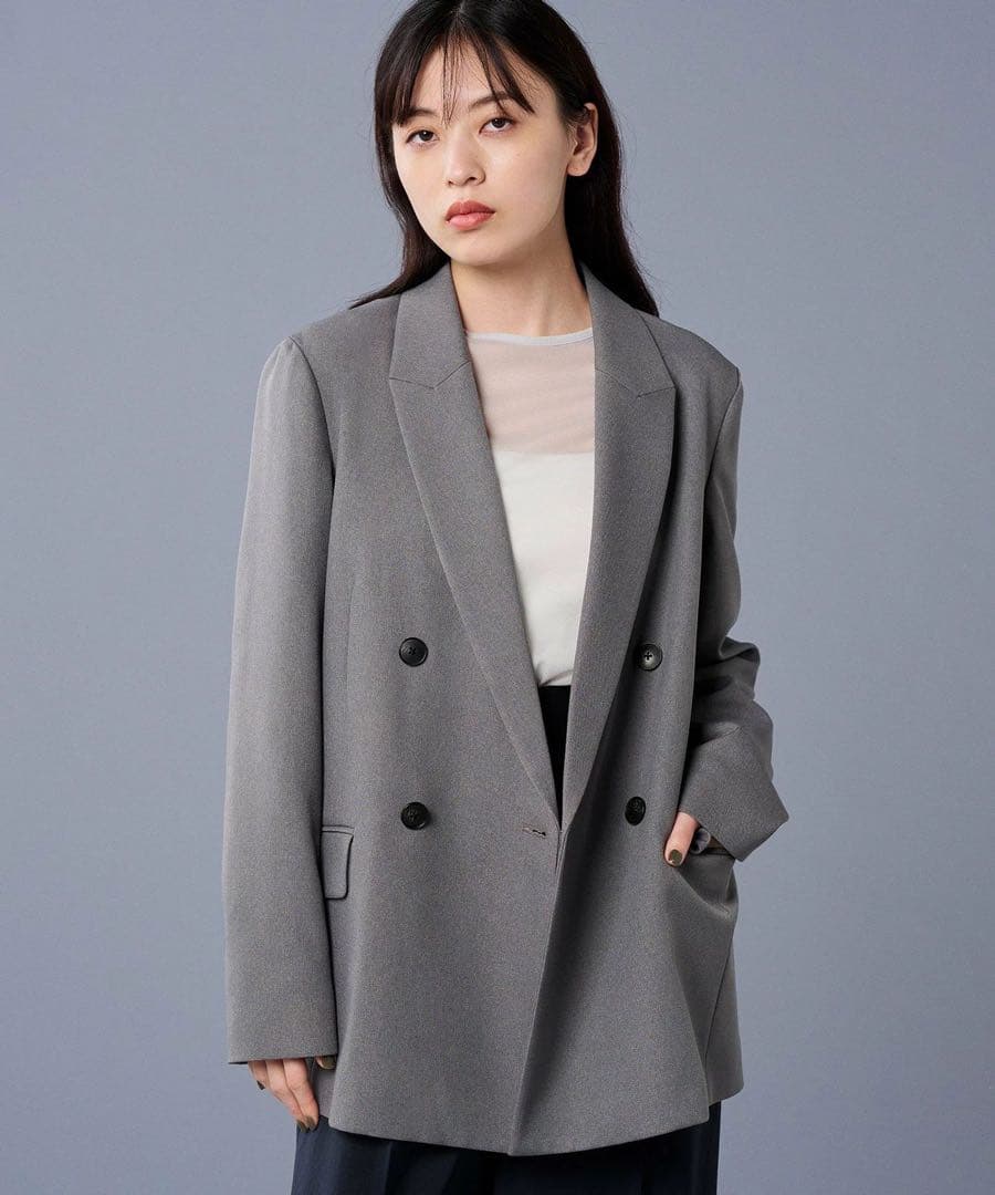 Uncrave 2024モデル 【手洗い可】グラシエウォーム ダブル ジャケット