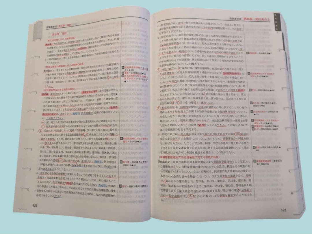 建築基準法関係法令集 2025年版 一級建築士①.②線引済　日建学院