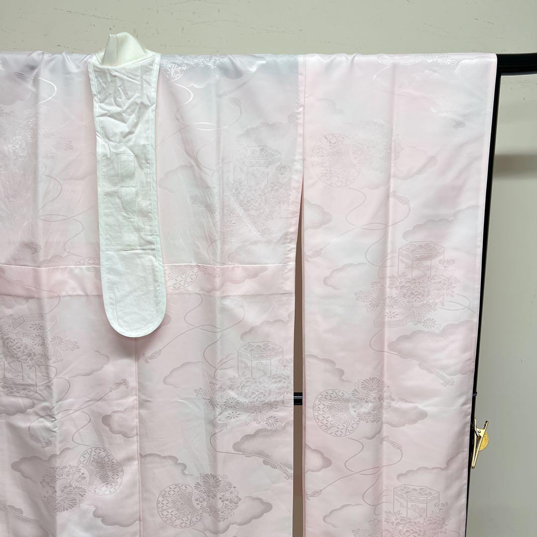 長襦袢　振袖襦袢　洗える着物　貝桶　水引　着物　013tz