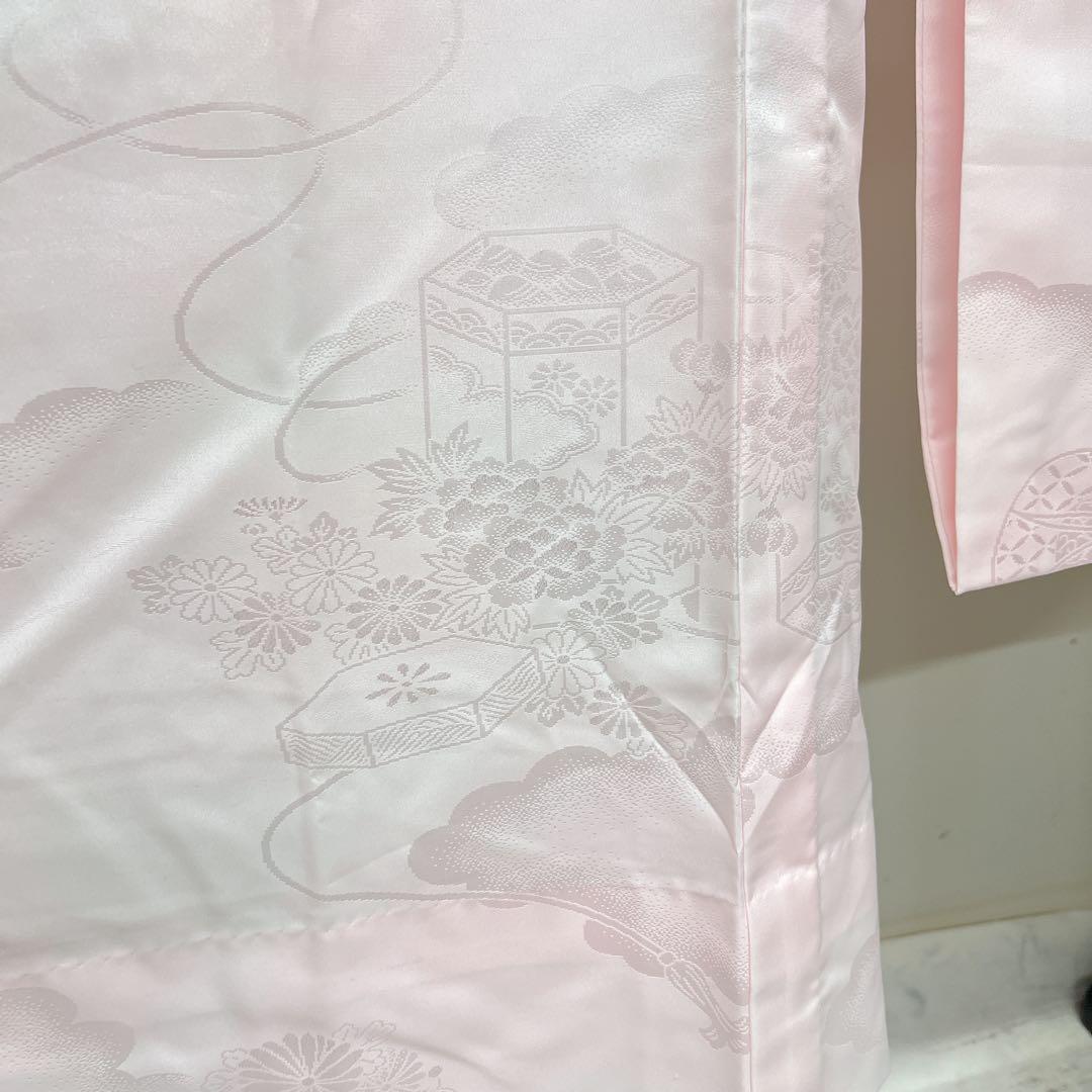 長襦袢　振袖襦袢　洗える着物　貝桶　水引　着物　013tz