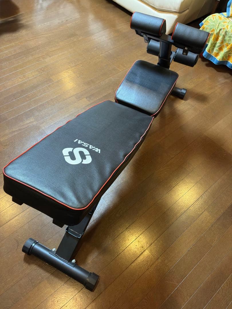 WASAI インクラインマルチトレーニングベンチ 説明書付き