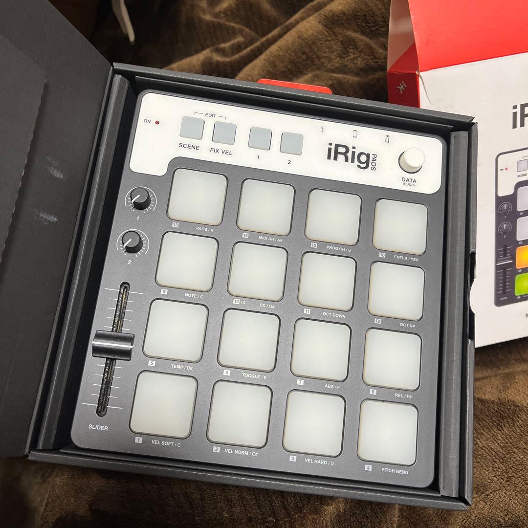 iRig Pads MIDIグルーブコントローラー