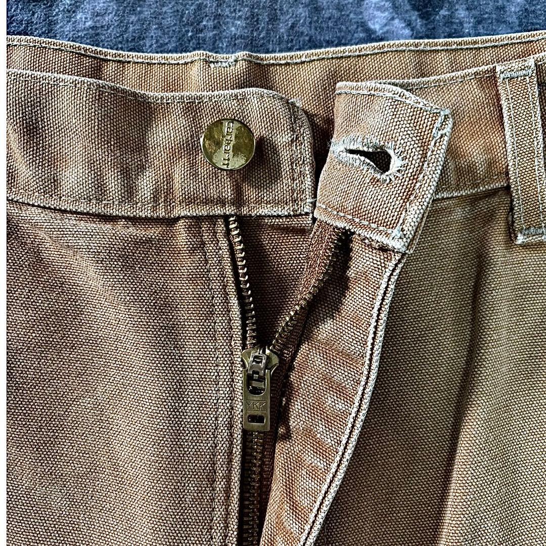 USA製 36×32 Carhartt 金ボタン YKKチャック 人気カラー