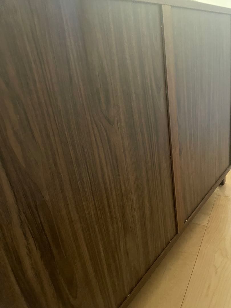 【廃盤】無印良品　チェスト　ウォールナット