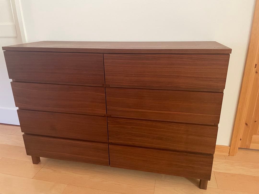 【廃盤】無印良品　チェスト　ウォールナット