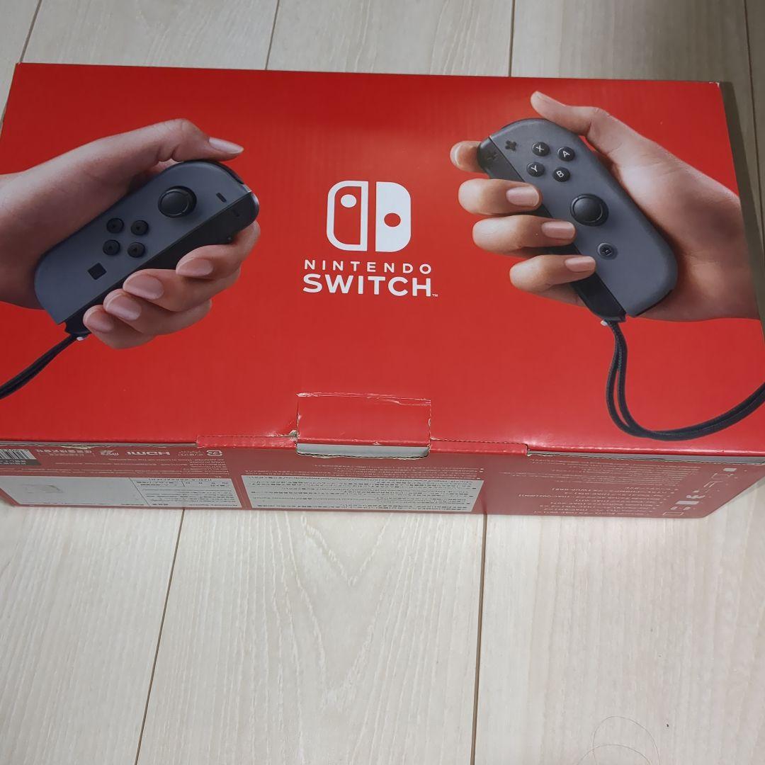 【未使用に近い】 バッテリー強化型 Nintendo Switch 本体 グレー