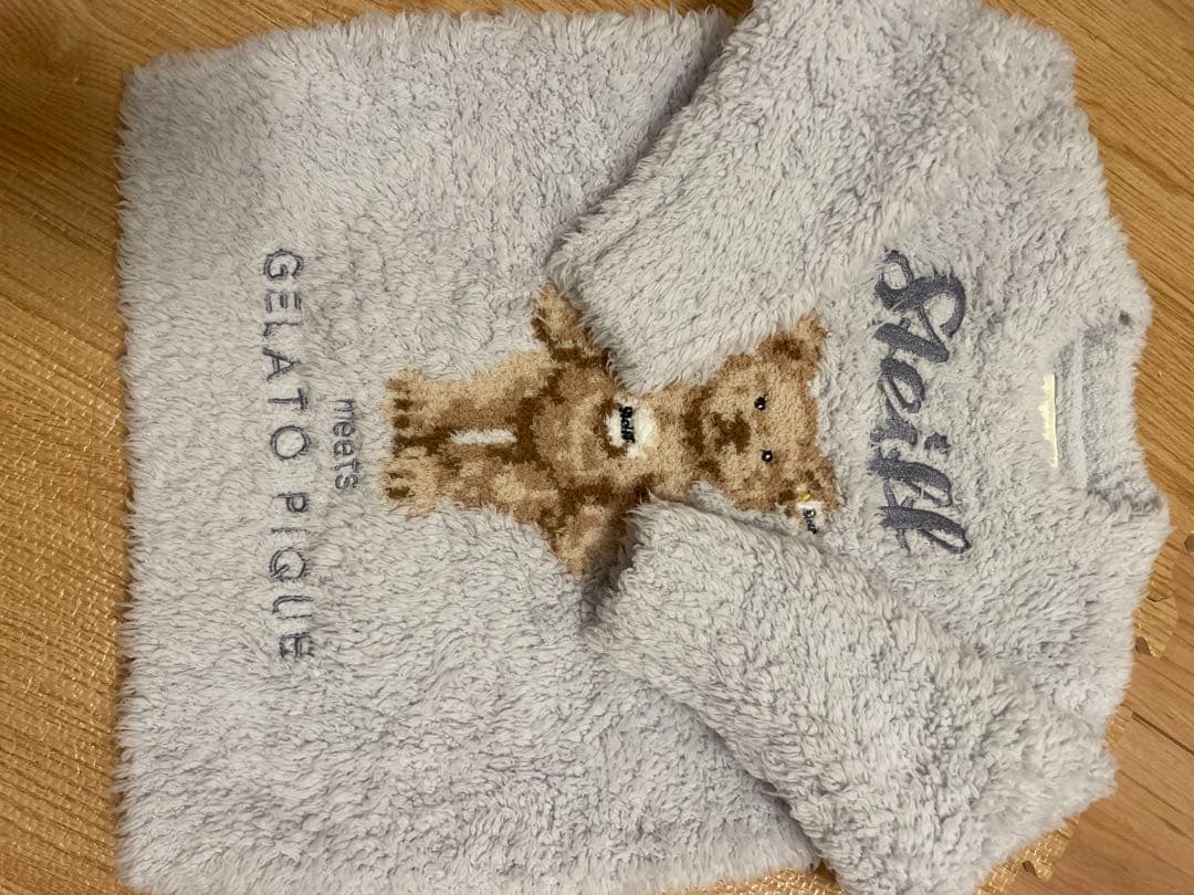 Steiff シュタイフ　上下セット　ブルー　90サイズ　100サイズ