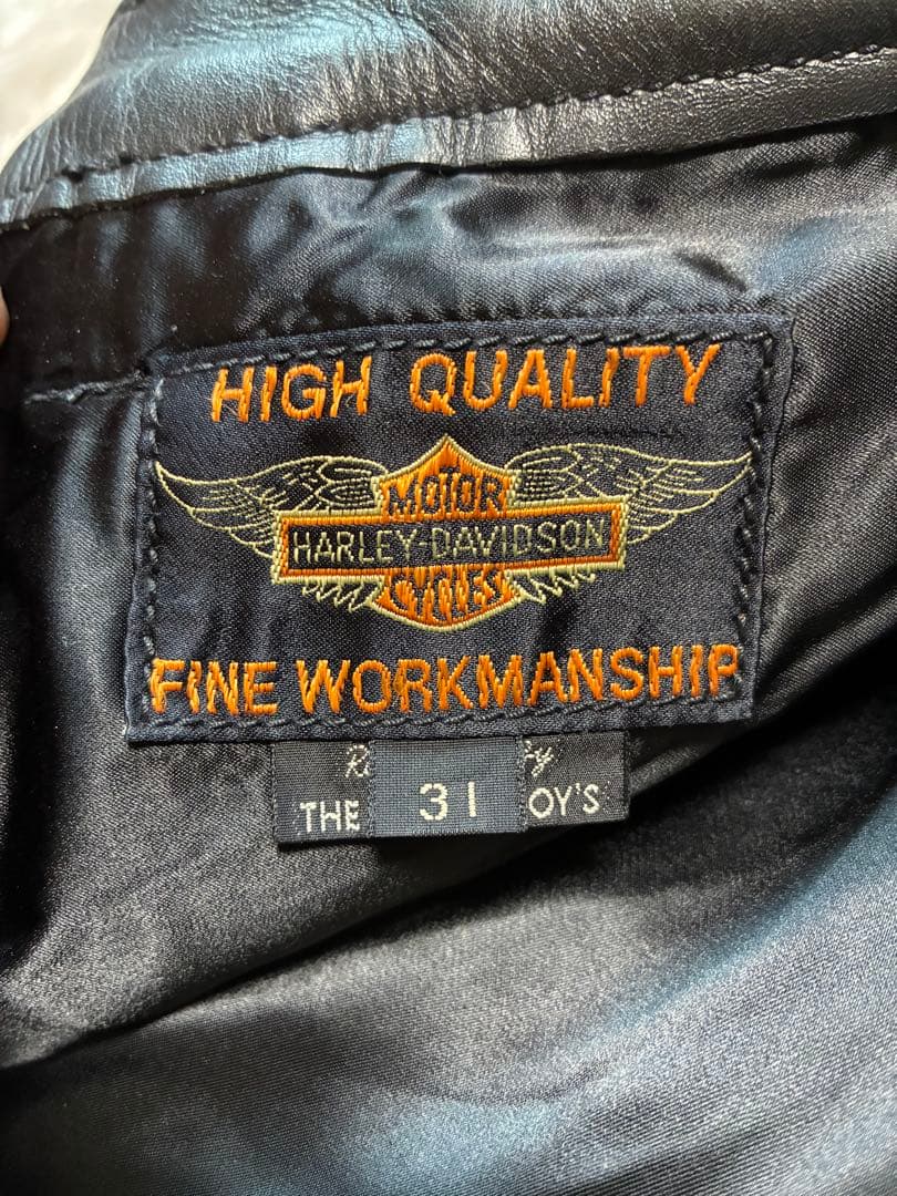 THE REAL McCOY's Harley davidson レザーパンツ